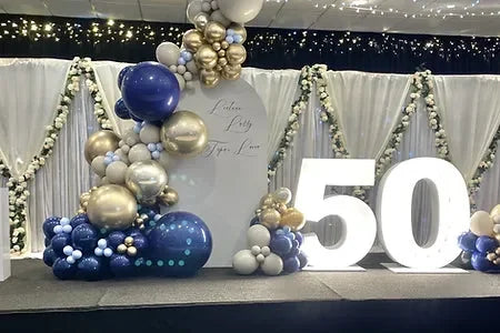 PREMIUM MILESTONE SET UP HIRE - Balloonz