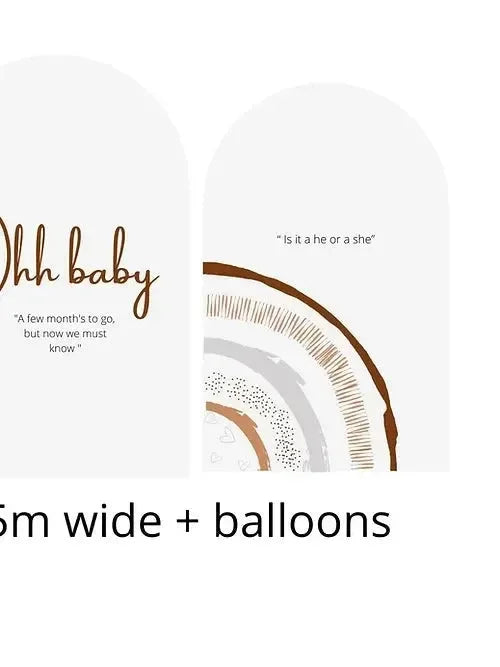 2 ARCHWAY Baby shower balloon package - Balloonz