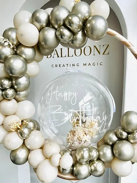 Happy birthday balloon wreath - Balloonz