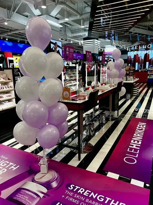 Helium Balloon cascade pair - Balloonz