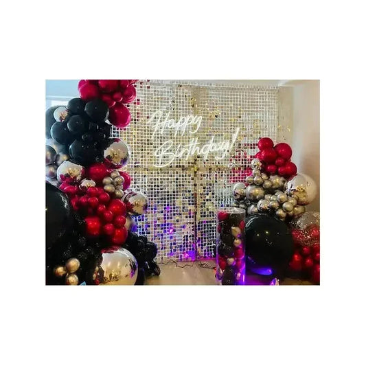 Silver Shimmer wall package #2 - Balloonz