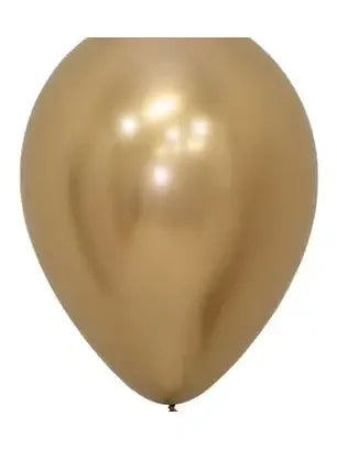 Chrome Gold BALLOON in Sizes - small, regular or large - Balloonz