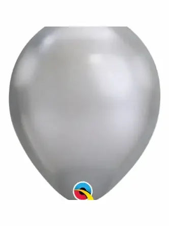 Chrome Silver BALLOON in Sizes - small, regular or large - Balloonz