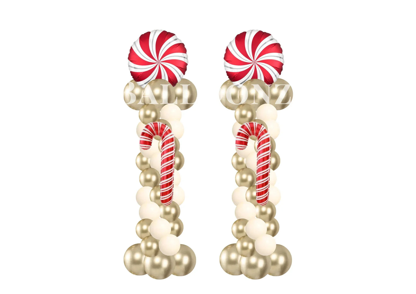 Christmas balloon Candy Towers - Balloonz