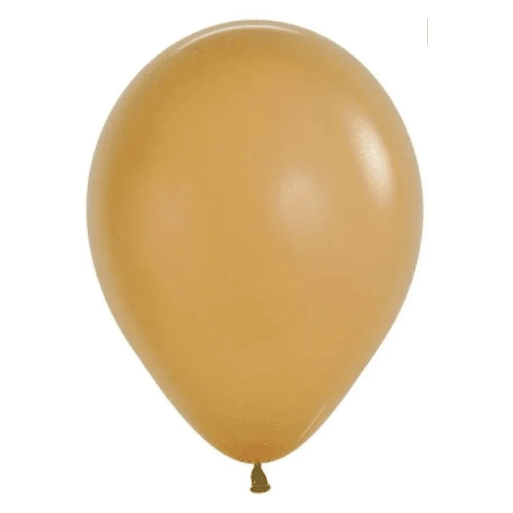LATTE - BROWN BALLOON in Sizes - small, regular or large - Balloonz