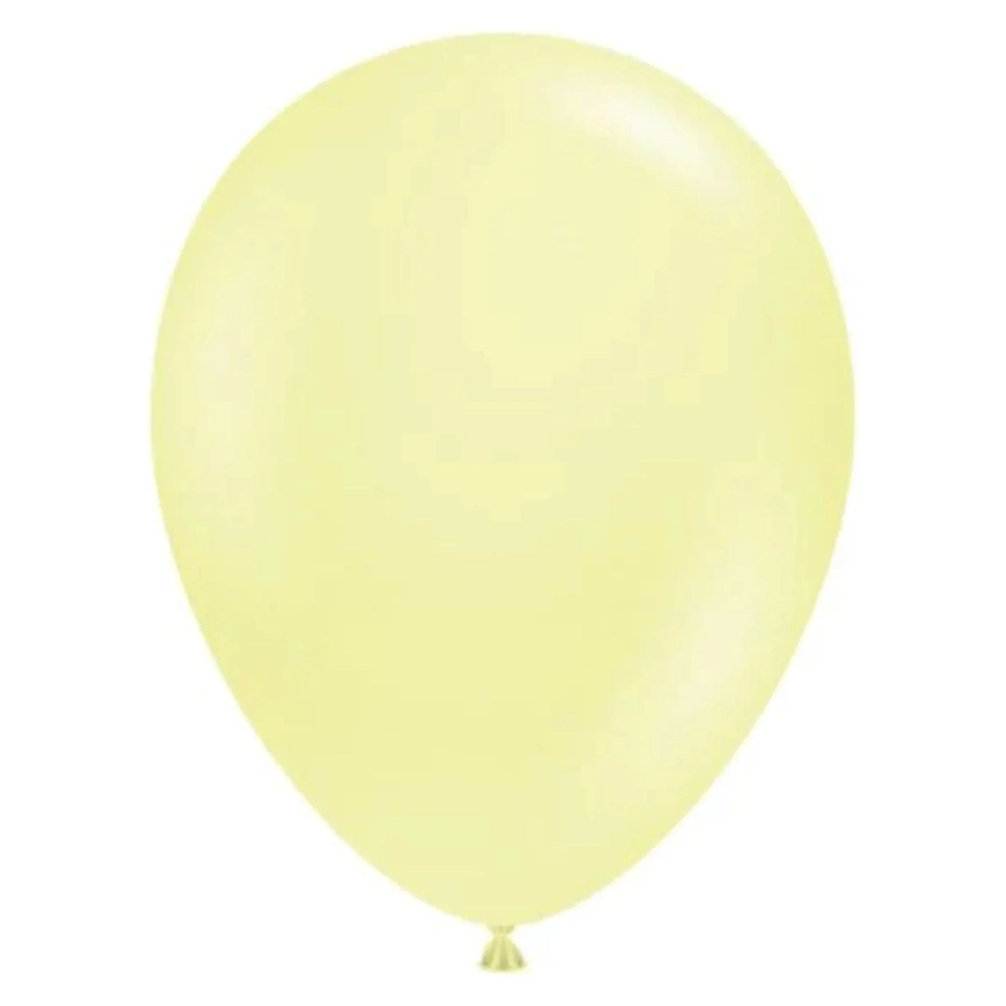 LEMONADE-LIGHT YELLOW - BALLOON in Sizes - small, regular or large - Balloonz
