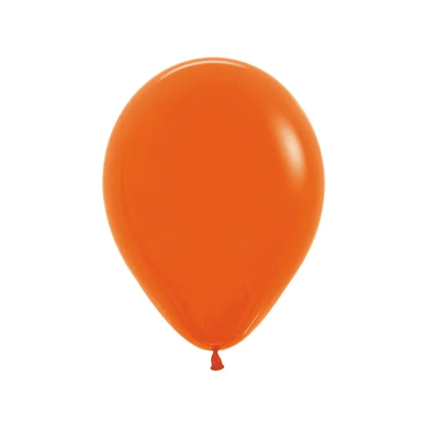 ORANGE - BALLOON in Sizes - small, regular or large - Balloonz