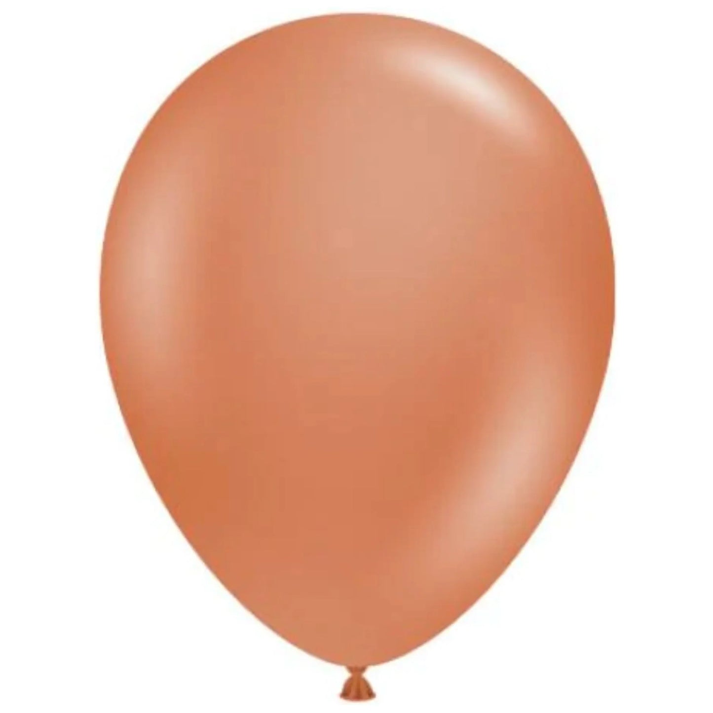 BURNED ORANGE - BALLOON in Sizes - small, regular or large - Balloonz