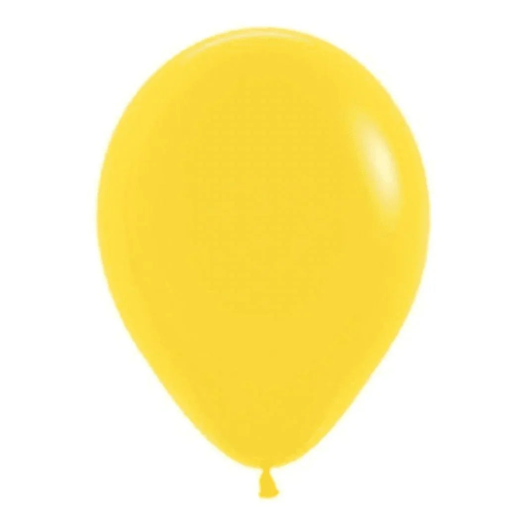 YELLOW - BALLOON in Sizes - small, regular or large - Balloonz