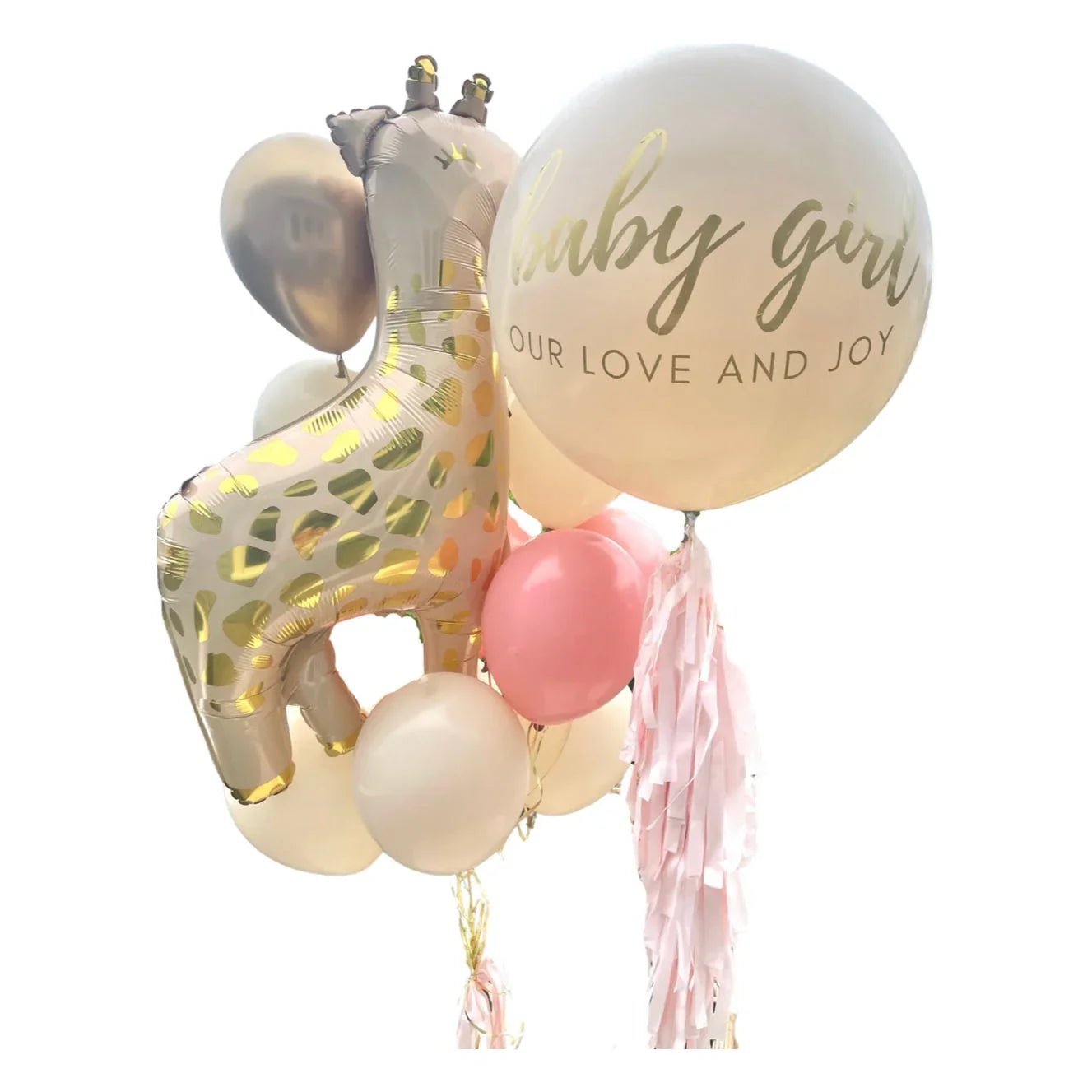 GIRAFFE - Personalised Balloon Bouquet - Balloonz