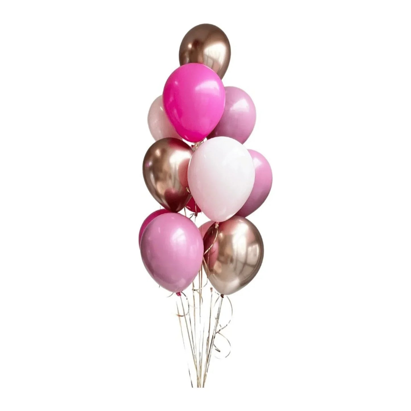"Rose" luxe helium balloon bouquet - Balloonz