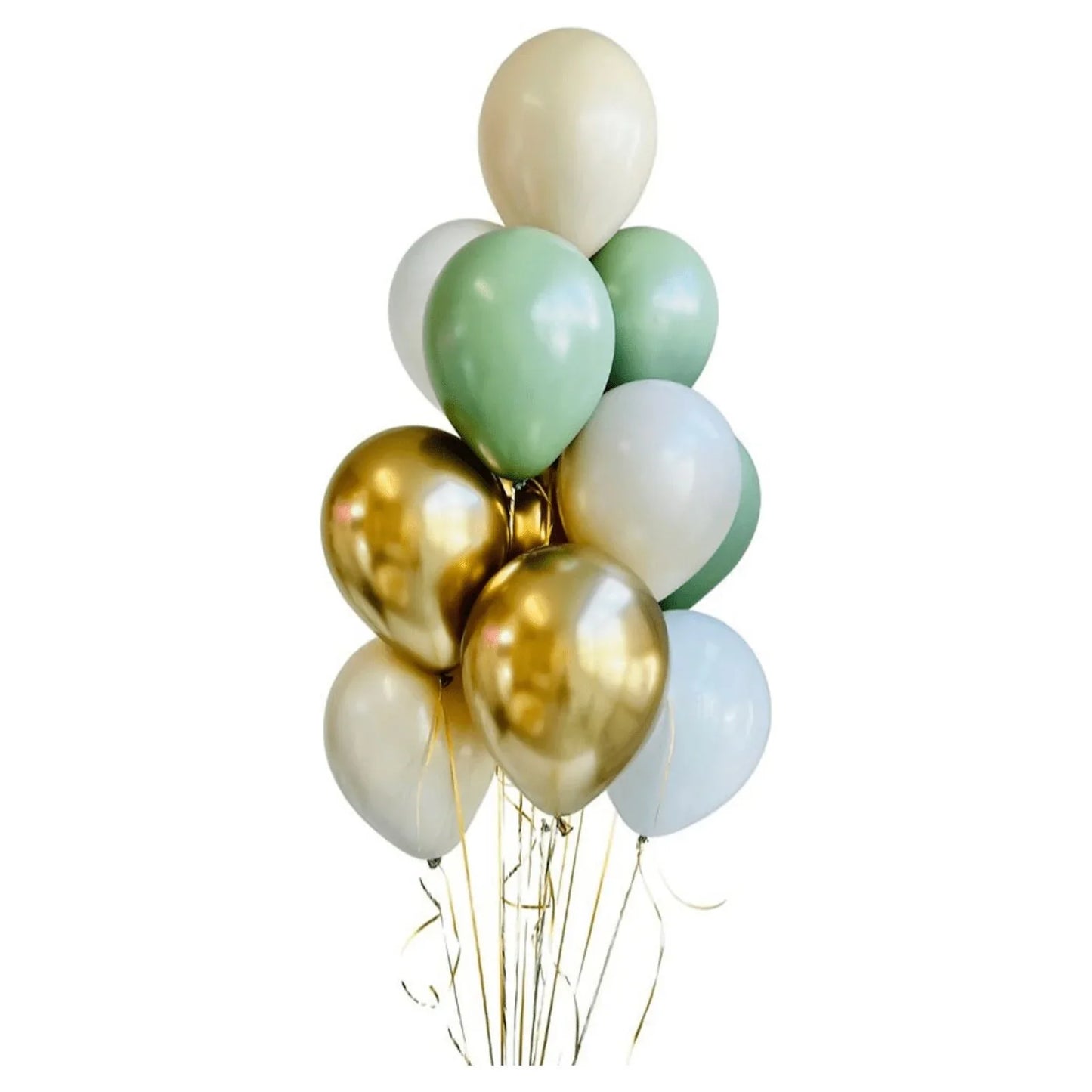 "Natural lush" - helium balloon bouquet - Balloonz