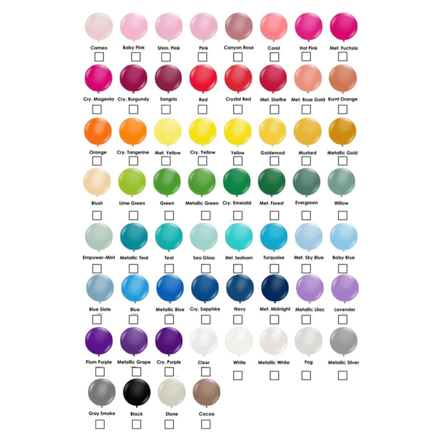 Silver and Chrome purple - helium balloon bouquet 10 regular size balloons - Balloonz