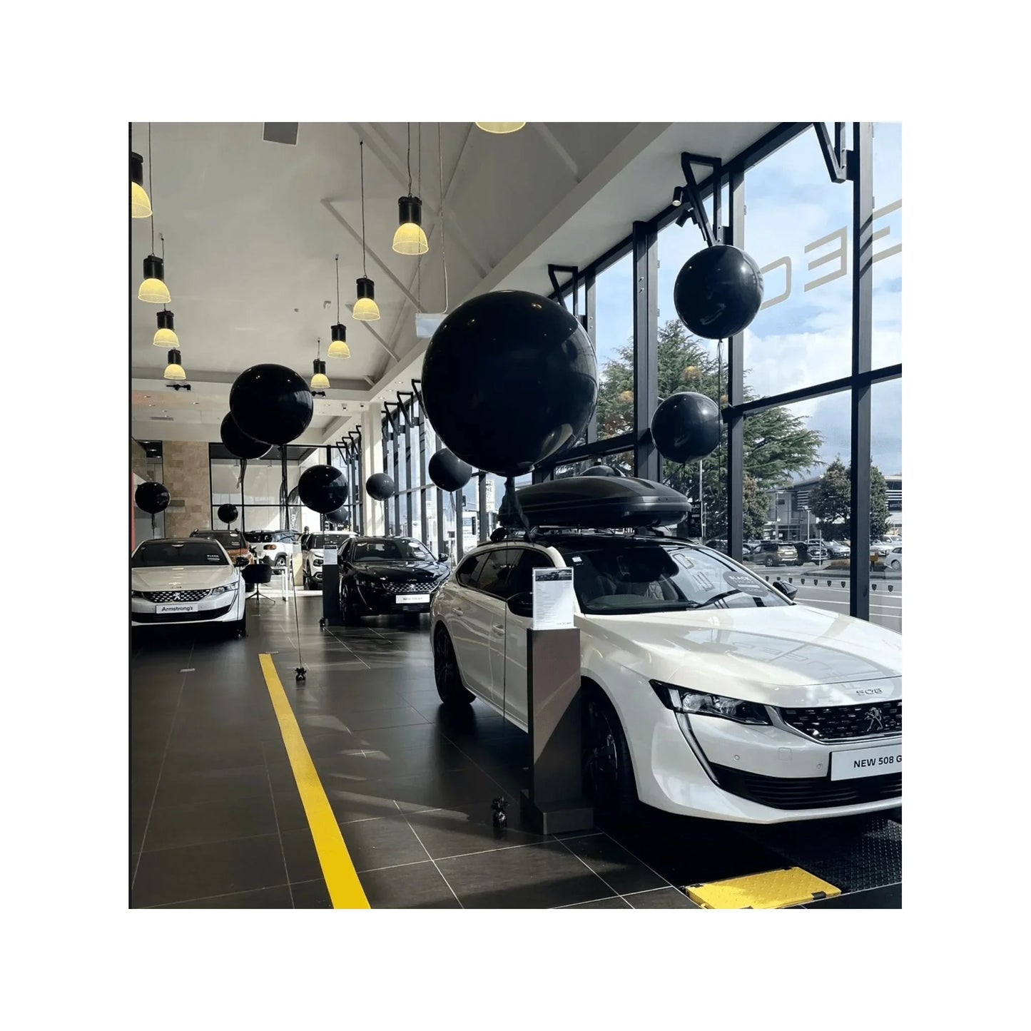 Jumbo balloons 3 feet helium filled - 5 pieces - Balloonz