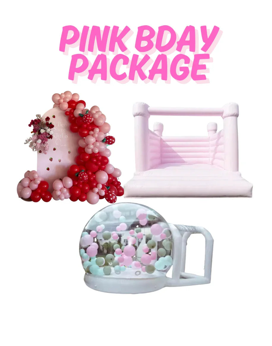 Pink Birthday Party Package – The Ultimate Girl’s Day - Balloonz
