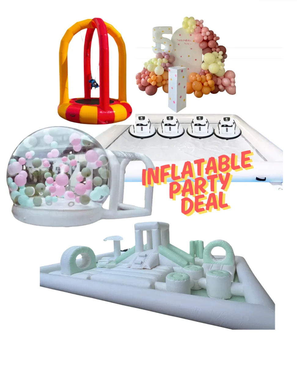 Inflatable birthday party deal - Balloonz