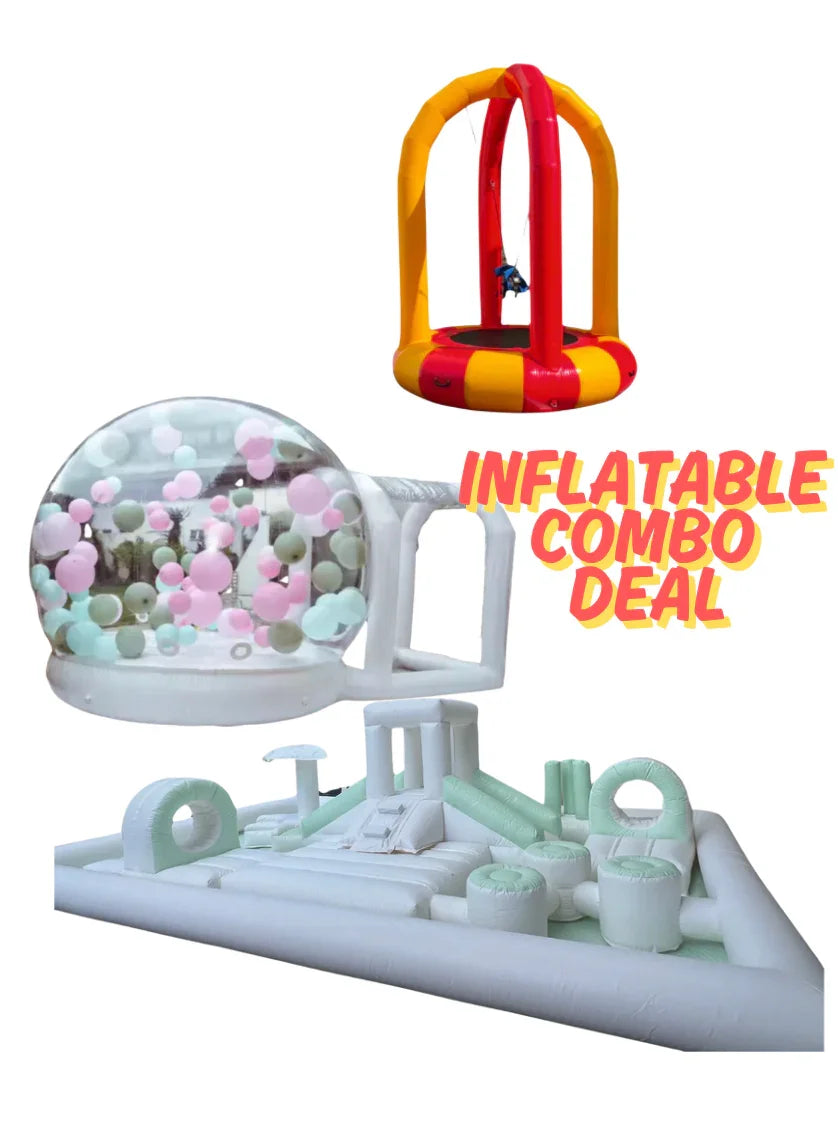 Inflatable Combo Deal Hire Pick up or Delivery - Balloonz