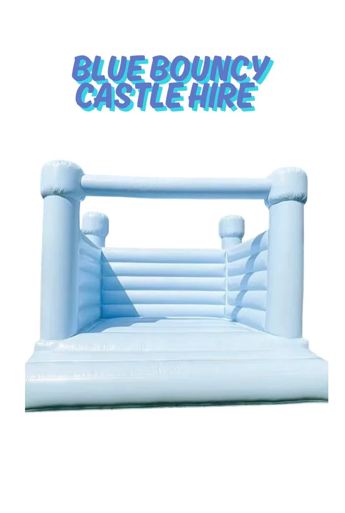 Blue Bouncy Castle Hire - Balloonz