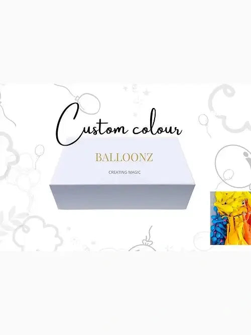 2.5 m Balloon garland DIY kit, pick -your colour combination  -UN-INFLATED