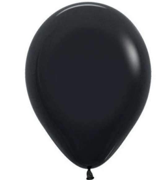 BLACK -  BALLOON in Sizes - small, regular or large