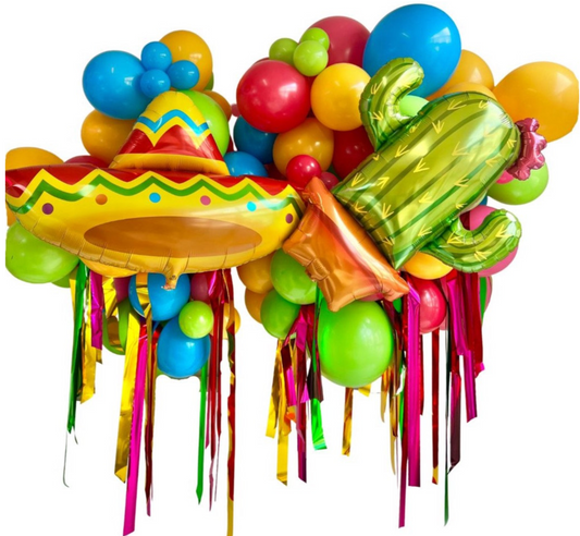 Grab and Go 2.5m midi balloon garland #4 Mexican wave