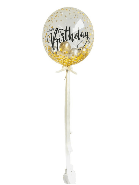 60cm custom-printed confetti balloon filled with small balloons