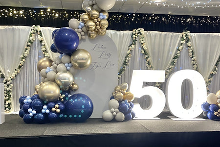 50TH BIRTHDAY DECORATIONS PACKAGES - AUCKLAND