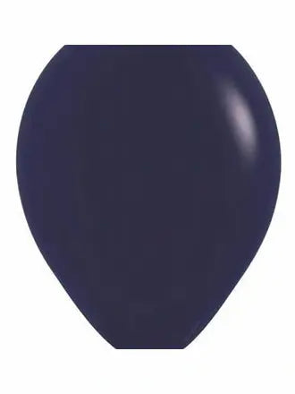 Navy Blue Balloon In Sizes - Small, Regular, or Large