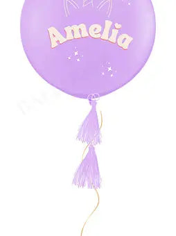 Personalised Name Balloon, custom name, custom colour