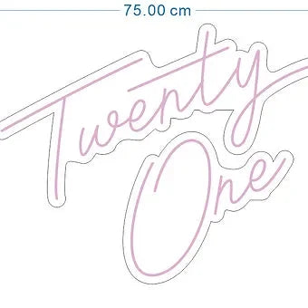 Neon Twenty One rental - Balloonz