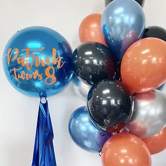 Personalised foil helium bundle - Balloonz