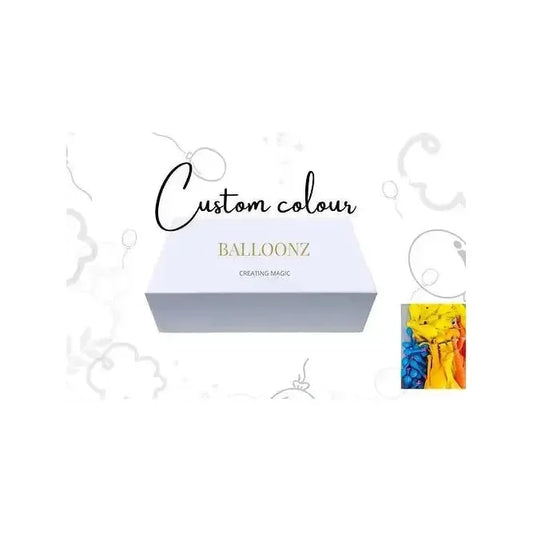 2.5 m Balloon garland DIY kit, pick -your colour combination -UN-INFLATED - Balloonz