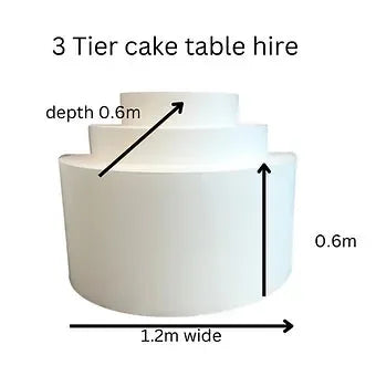 Dessert table hire - display table hire - Balloonz