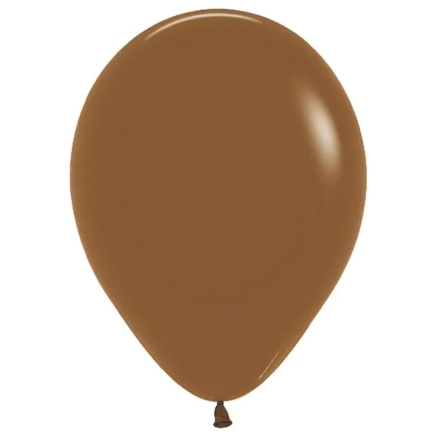 COFFEE - BROWN BALLOON in Sizes - small, regular or large - Balloonz