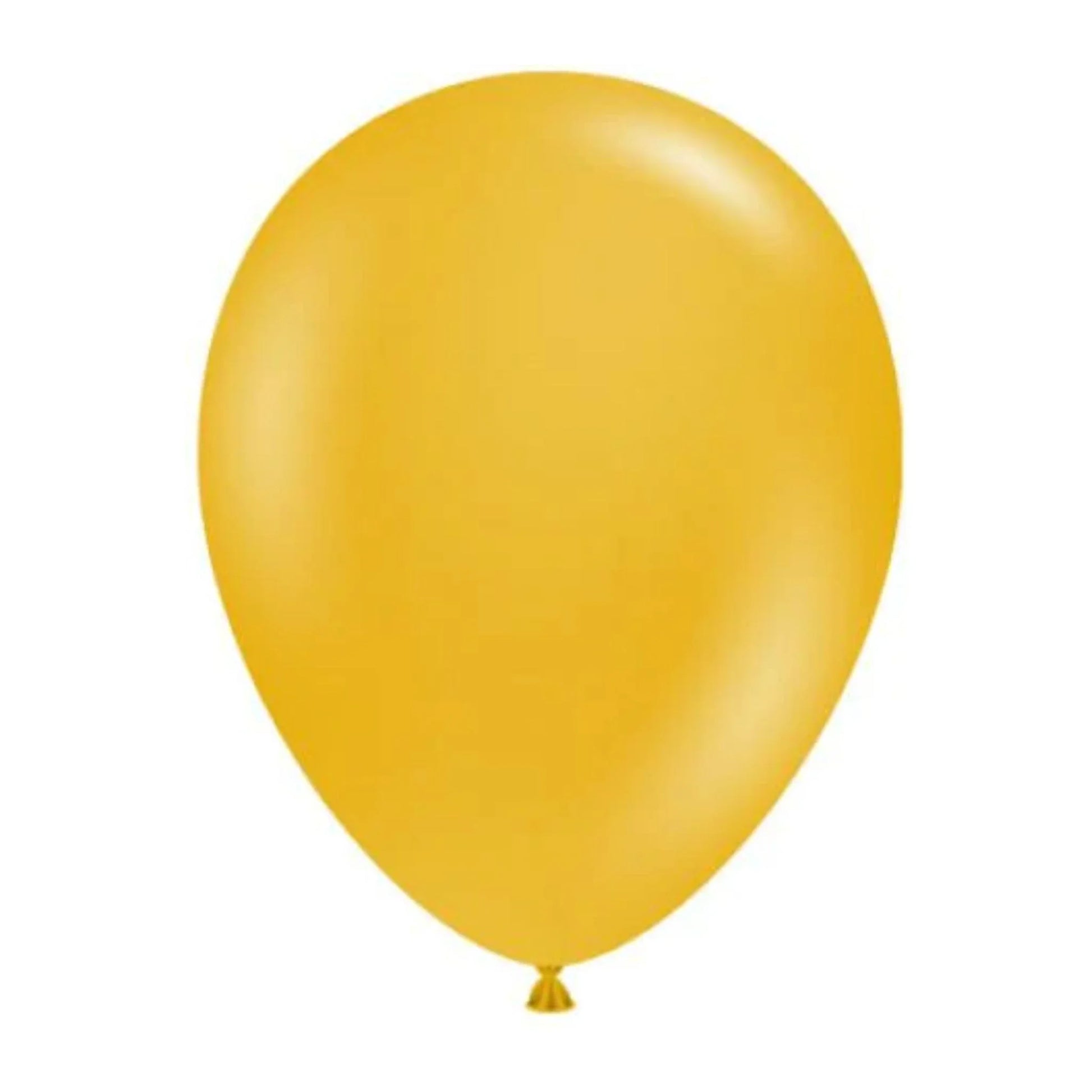 Mustard BALLOON in Sizes - small, regular or large - Balloonz
