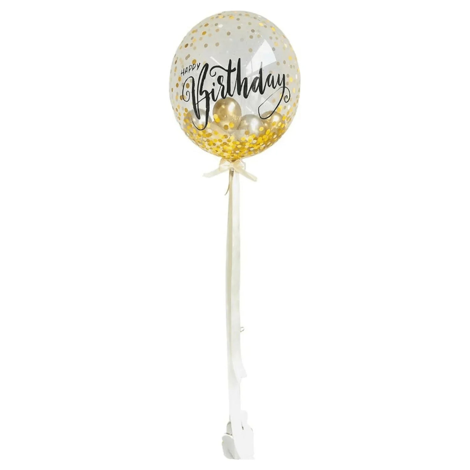 60cm custom-printed confetti balloon filled with small balloons - Balloonz