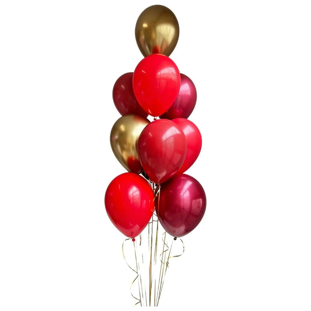 "LE-ROUGE" luxe helium balloon bouquet - Balloonz