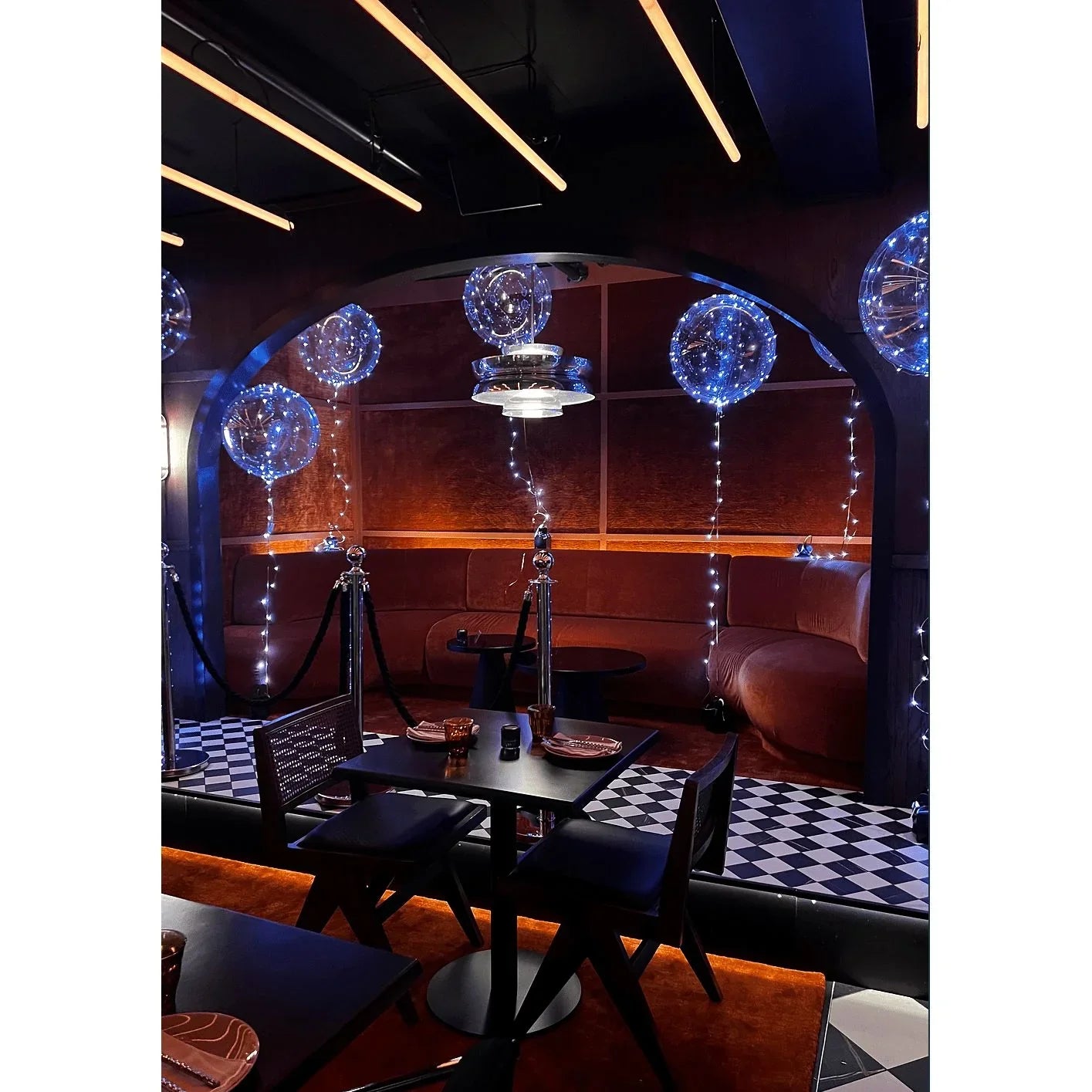 LED Balloons filled with helium - set of 10 pieces - Balloonz