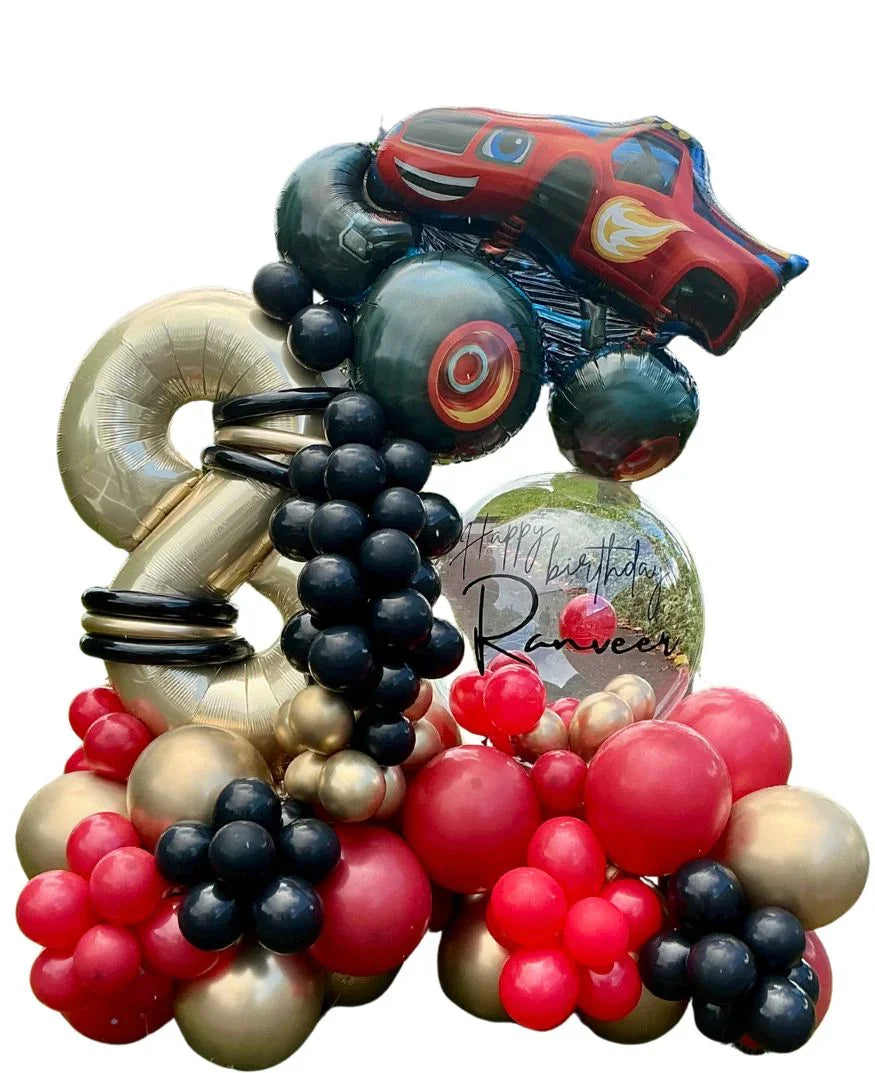 Childrens Customizable Marque Balloon Display - Balloonz