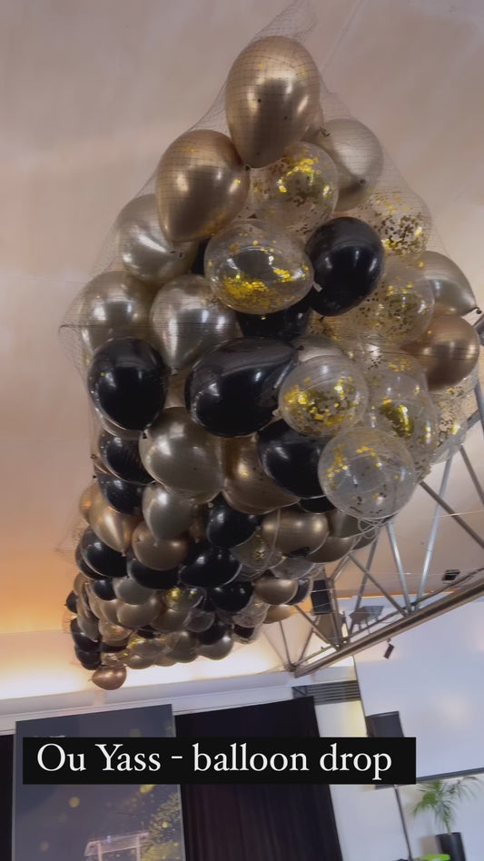 Balloon Drop Installation - 400 Balloons