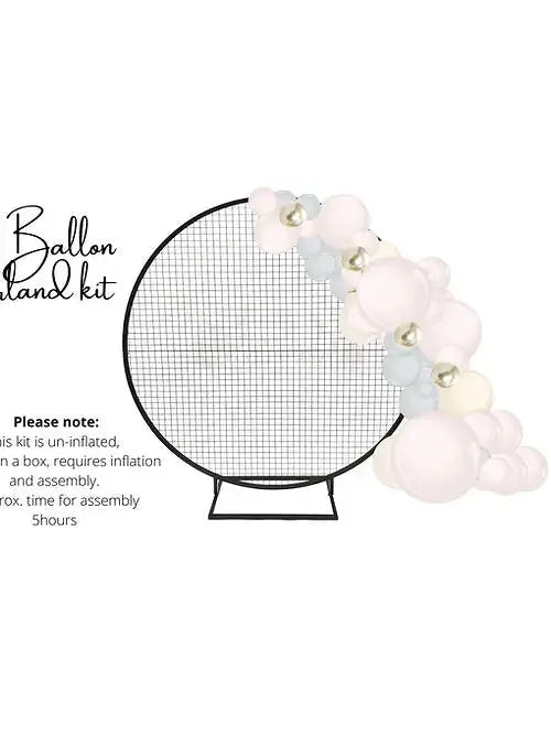 2.5 m Balloon garland DIY kit,  -UNINFLATED Balloon kit Balloonz   