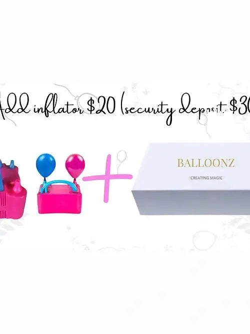 2.5 m Balloon garland kit, UN-INFLATED #1 Balloon kit Balloonz   