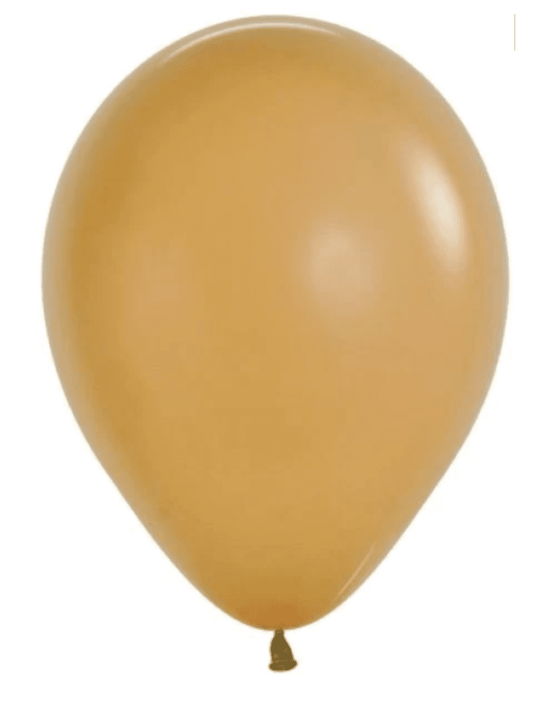 LATTE - BROWN BALLOON in Sizes - small, regular or large