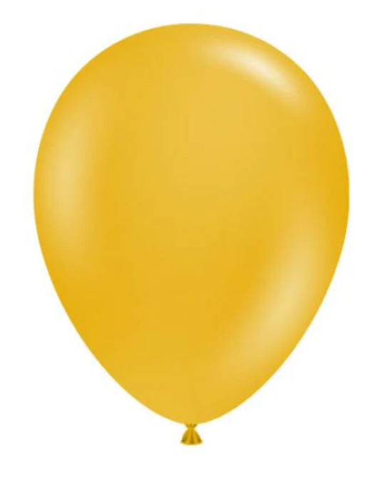 Mustard BALLOON in Sizes - small, regular or large