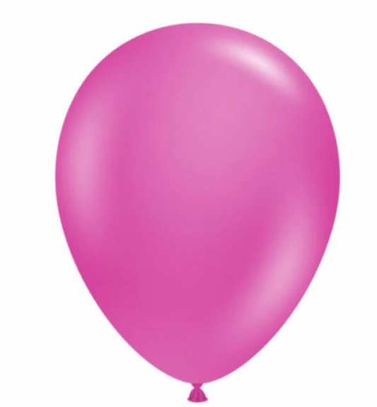 PIXIE-HOT PINK  -  BALLOON in Sizes - small, regular or large