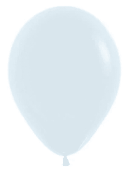 WHITE -  BALLOON in Sizes - small, regular or large