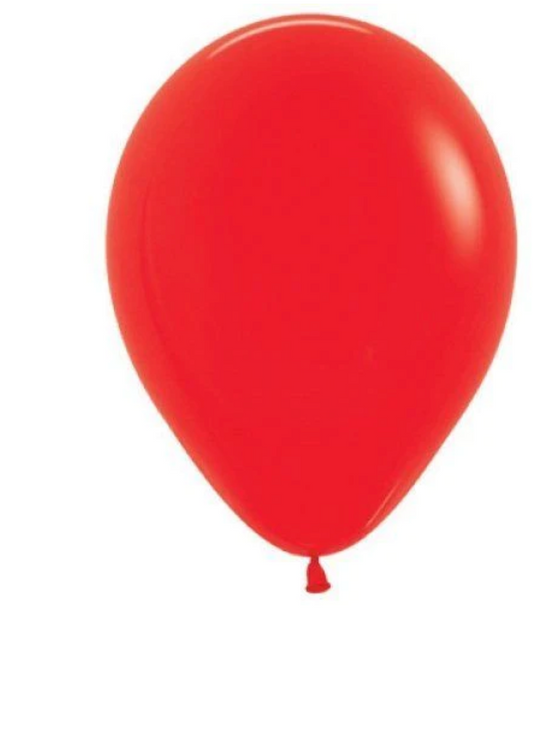 RED -  BALLOON in Sizes - small, regular or large