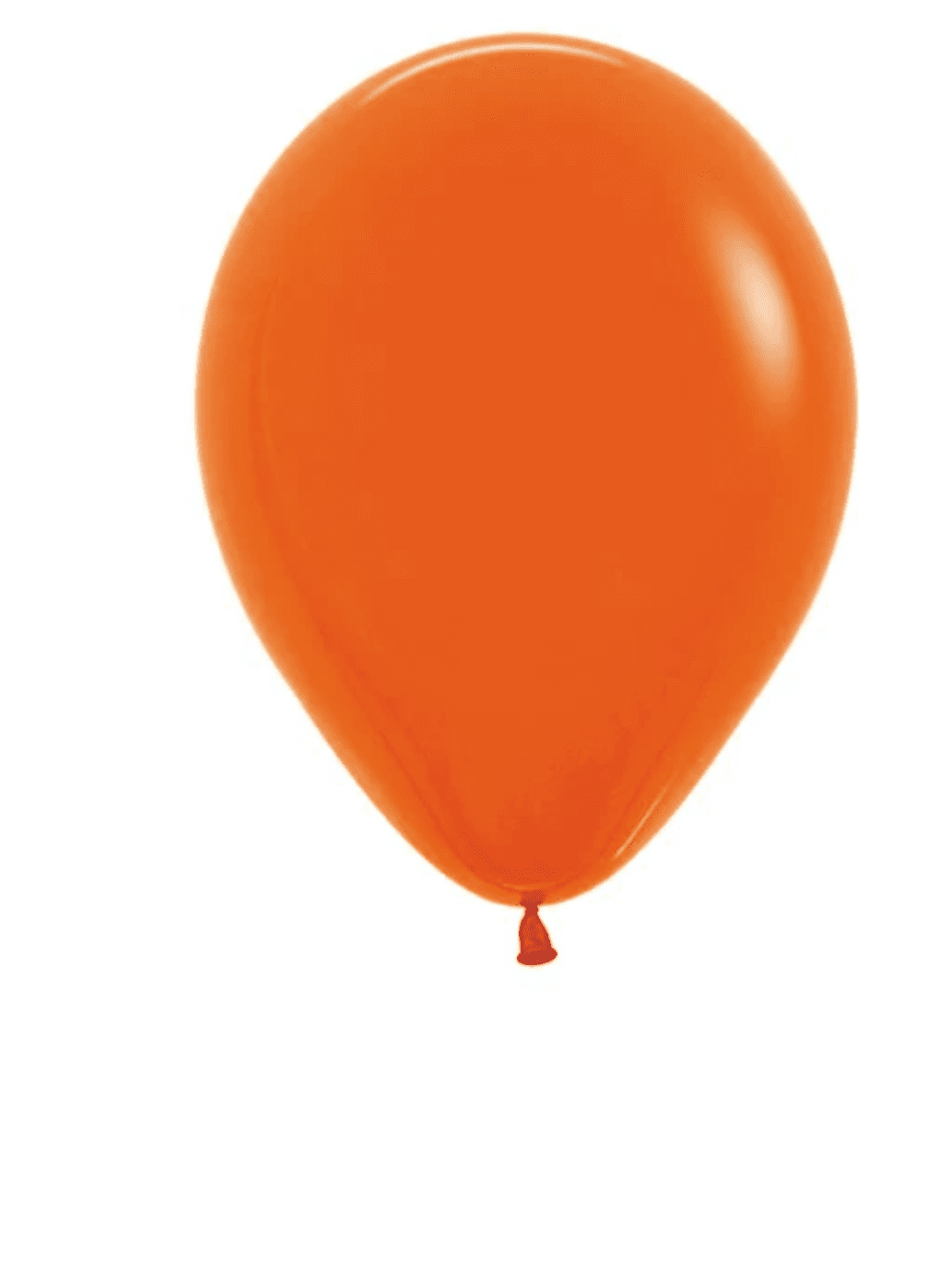 ORANGE -  BALLOON in Sizes - small, regular or large