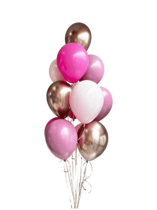 "Rose" luxe helium balloon bouquet