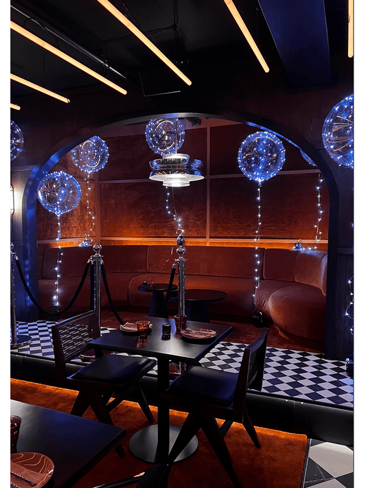 LED Balloons filled with helium - set of 10 pieces  Balloonz   